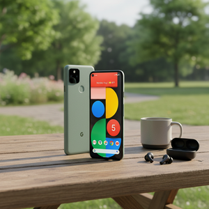 Téléphone Google Pixel 5 5G 6 pouces 8/128 Go Sorta Sage IP68 Octa-core Android 11 - Product Image 3