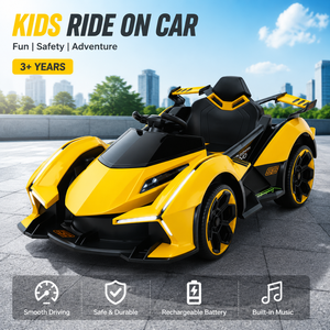 Vente directe d'usine, kart à pédales pour enfants, jouet à roulettes avec télécommande, <span class=keywords><strong>voiture</strong></span> électrique en plastique, karting pour enfants, deux places - Product Image 1