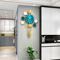 Horloge murale de marque, horloges murales créatives, autocollants muraux de haute qualité, décoration d'intérieur pour salon, horloges murales en plastique bon marché