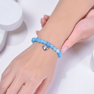Natural Stone <b>Bracelet</b> Colorful Glass <b>Beaded</b> Reiki Energy Innovative Best Seller One-stop Sourcing - Product Image 3
