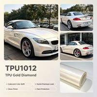 TPU al por mayor, con efecto diamante dorado, autorreparable, calidad americana, aplicación en húmedo, 7.5 mil, resistente a arañazos, hidrofóbico