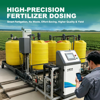 Machine de fertigation automatisée DAYU 3*400 L/h à 3 canaux en métal pour système d'irrigation agricole