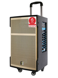 ลำโพงคาราโอเกะแบบมืออาชีพพร้อมไมโครโฟนไร้สายทวีตเตอร์ซับวูฟเฟอร์ระบบเสียงไฮไฟกล่องลำโพงขนาด15นิ้วสำหรับงานปาร์ตี้ - Product Image 6