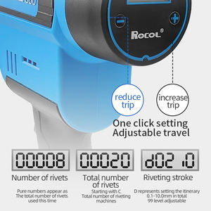RL-860 18V Accu-klinknagelpistool Klinknagelgereedschap M3-M10 Pneumatische klinknagelpistool - Product Image 2