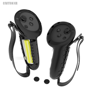 Vente chaude Combo Pack Pour Quest 3S Contrôleur Étui En Silicone Couverture D'objectif <span class=keywords><strong>Masque</strong></span> En Silicone pour Meta Quest 3S VR Accessoires - Product Image 5