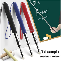 Pointeau de présentation rétractable pour tableau blanc avec cordon et stylos en feutre supplémentaires pour enseignants et conférenciers, conception extensible