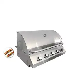 Made In China Stainless Steel Grilling Built In Gas Grill Outdoor BBQ Kitchen Modulars