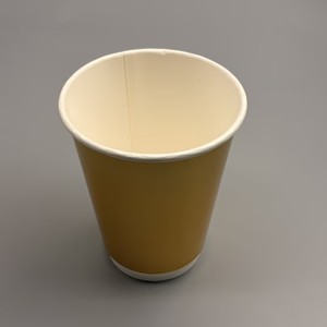 Gobelets en papier jetables de luxe à surface dorée, revêtement PE de qualité alimentaire, pour boissons chaudes et froides - Product Image 4