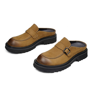 Chaussures décontractées élégantes et luxueuses faites à la main, grande taille, nouvelles chaussures de ville tendance, style italien, chaussures en cuir pour homme - Product Image 5