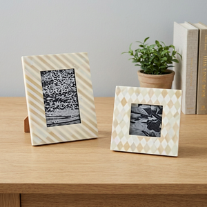BS INTERNATIONAL Top Selling Handmade Bone Inlay Adjustable for Hanging Square Horizontal Digital Printing Photo <b>Frame</b> Indian - Product Image 1
