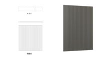 Revêtement en poudre E1degree panneaux mdf imperméables pour la décoration intérieure panneaux mdf de couleur unie