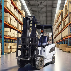 Montacargas Eléctrico de Cuatro Ruedas de Bajo Ruido con Baterías de Litio Dobles de 60V para Almacén Interior, Cumple con el Certificado CE - Product Image 2