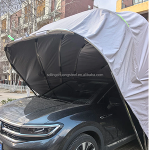 Abri de voiture <span class=keywords><strong>pliable</strong></span> en tissu Oxford imperméable, gain de place, pour voiture et <span class=keywords><strong>moto</strong></span> - Product Image 1
