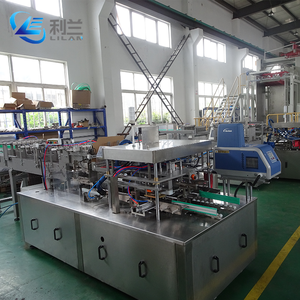 Emballeur horizontal automatique de joint d'emballage de flux d'emballage de cas pour <span class=keywords><strong>Tetra</strong></span> Packs Machine d'emballage de bonbons de canettes de sac - Product Image 3