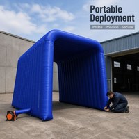 Barrière acoustique gonflable portable sur mesure pour intérieur, coques acoustiques, mur anti-bruit