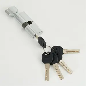 Factory custom cheap high quality candados seguridad single open iron body zinc core door lock cylinder
