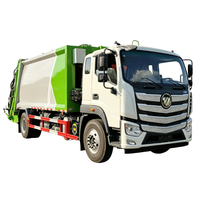 Camion à ordures compacteur Foton Auman 18CBM pour l'assainissement municipal