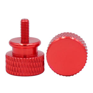 Écrou de sécurité en alliage d'aluminium métrique M22.5345 avec anneau en nylon, tête hexagonale, filetage fin, couleurs personnalisées - Product Image 3