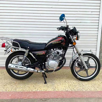Moto originale authentique Haojue Suzuki Little Prince GN125-2F 125cc 110Km/h, moto rétro pour homme, moto de ville