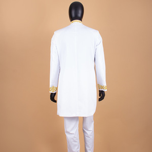 <span class=keywords><strong>2025</strong></span> S-4XL Mới Của Nam Giới Châu Phi Được Trang Bị Hai Mảnh Đặt Quần Áo Châu Phi Cho Nam Giới Trang Phục Chính Thức Wedding Party Phù Hợp Với <span class=keywords><strong>Blazer</strong></span> Và Quần Bộ - Product Image 6