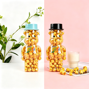 Palomitas de Maíz Dulces en Frasco de 128g, Directo de Fábrica |   Snacks <span class=keywords><strong>Gourmet</strong></span> Estilo Champiñón Sin Grasas Trans |   Calidad de Exportación al por Mayor - Product Image 3