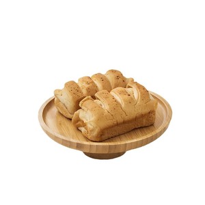 Wooden Tiered Tray Round Three Layer Dessert Display <b>Rack</b> For Home Living Room Decorative Trays - Product Image 5