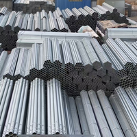Tubería de Acero Galvanizado por Inmersión en Caliente de 6m-12m para Soporte de Seguridad en la Construcción, Técnica ERW, Certificación API, Soldadura, Corte, Tubería de Aceite