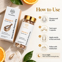 Sérum Visage Anti-Âge Rénovateur en Capsules à Marque Blanche au Rétinol, Vitamine C et Niacinamide – Éclaircissant, Raffermissant et Lissant les Rides