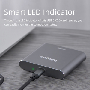 เครื่องอ่านการ์ด <span class=keywords><strong>KingMa</strong></span> แบบพกพาและความเร็วสูง USB C XQD สำหรับการ์ด Nikon XQD - Product Image 6