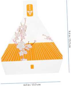 ถุงห่อข้าวปั้น<span class=keywords><strong>ซูชิ</strong></span>ทรงสามเหลี่ยมแบบญี่ปุ่นใช้ความร้อนเข้าไมโครเวฟได้ - Product Image 2