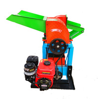 Mini-débroyeuse de céréales, décortiqueuse de maïs et de riz, automatique, motorisée, haute efficacité, 2,2 kW