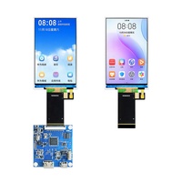Module d'affichage LCD TFT IPS de haute qualité 3,5 pouces, résolution 480x800, interface SPI, marque QTSS, luminosité 400 cd/m², rétroéclairage LED