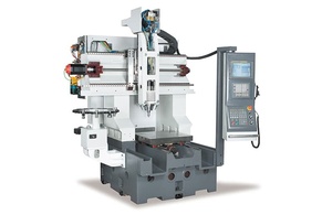 เครื่องจักรกลึงแบบสองเสาคุณภาพสูงชนิดฐานสองเสาความเร็วสูงแบบบริดจ์ - Product Image 5