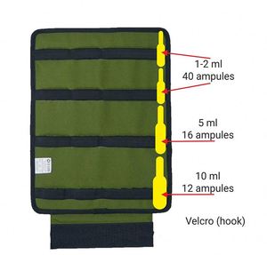 Bolsa de Protección Táctica para Ampollas, Organizador Compacto de Medicamentos para Respuesta a Emergencias, Botiquín de Primeros Auxilios - Product Image 4