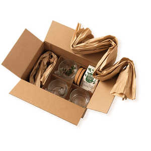 उच्च उत्पादकता पर्यावरण के अनुकूल जैव अपग्रेडेबल फोल्डेबल क्राफ्ट पेपर बॉक्स भरने के लिए सामग्री कुशन - Product Image 4