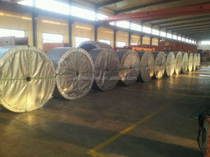 EP200 6mm 10mm 12mm kalınlığı yüksek kalite dayanıklı iyi trough çimento sanayi için kauçuk düz konveyör bant - Product Image 6