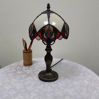 Lampe décorative en verre coloré de style rétro américain, verre teinté de style européen, fabrication chinoise, vente en gros, personnalisable, pas cher