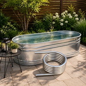 Bobina de Calentador de Agua a Leña de 38 mm, Intercambiador de Calor de Acero Inoxidable 304 para Jacuzzi, Baño al Aire Libre y Calentamiento de Agua Fuera de la Red - Product Image 5