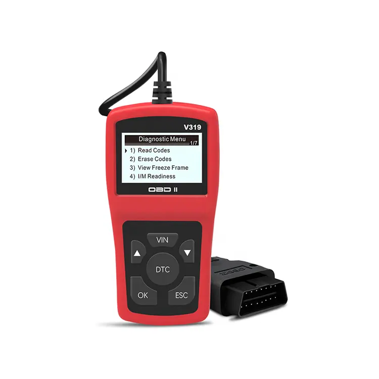 Máy Quét Tự Động V319 OBD V319 Obd2 Xe Công Cụ Chẩn Đoán OBDII Đọc Mã Thẻ