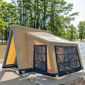 Không thấm nước ngoài trời Vải lều không khí <span class=keywords><strong>Inflatable</strong></span> cắm trại lều với oxford và vải PVC - Product Image 2