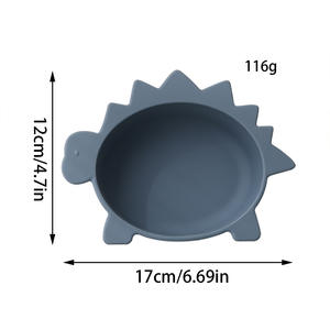 Bol d'alimentation portable en silicone pour bébé, avec ventouse, pour repas et aliments complémentaires, idéal pour les enfants - Vente directe usine - Product Image 6