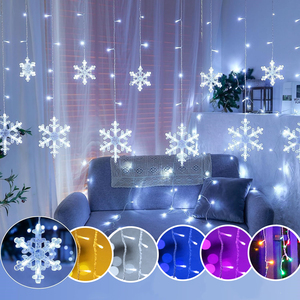 Luces de Navidad Blancas Impermeables para Exteriores, Guirnalda de Luces LED RGB Centelleantes de Alta Calidad a Precio Económico - Product Image 6