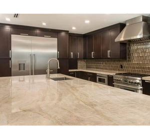 Venta Caliente de Losas de Cuarcita Taj Mahal de Lujo de Brasil para Encimeras de Cocina y Tocadores - Product Image 5