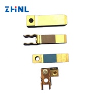 Componentes de latón de alta conductividad para terminales eléctricos, insertos de enchufe de precisión BS UK, piezas de latón personalizadas para estampado.