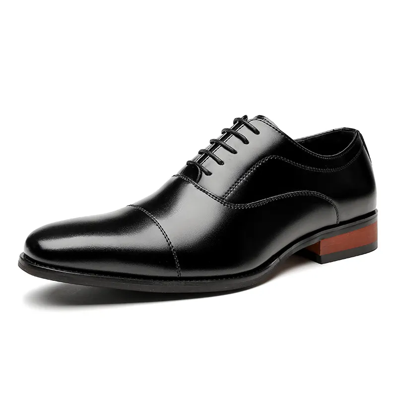Italy Supplier Men Formal Handmade Genuine Designer Leather Dress Shoes & Oxford