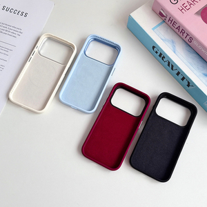 เคสโทรศัพท์ซิลิโคนเหลว S131 พร้อมที่ยึดเลนส์กล้องสำหรับ iPhone 18 17 Pro Max ป้องกันแรงกระแทก ฝาครอบป้องกันแม่เหล็ก - Product Image 5