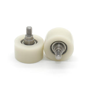 Special Engineering Plastic <b>Bearing</b> <b>Rollers</b> Manufacturers Supply 698ZZ Rubber-Coated Pulley Components Wear-Resistant Coated - Product Image 1