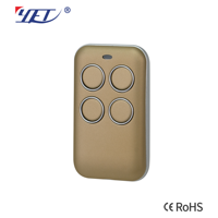 Télécommande de portail étanche 433,92 MHz YET2128 D4, type 4 boutons, télécommande de clonage, duplicateur de télécommande