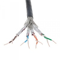 Cat7 Sftp Lan Terlindung 22awg 23awg 1000Mhz Lszh CAT6A UFTP FFTP FUTP Jaringan CPR Cat 6A 7 7a Kabel