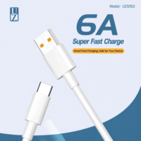 Cable USB-C de 8m para Carga Súper Rápida de 6A y Transferencia de Datos para Teléfonos, Computadoras, Auriculares, Bancos de Energía y Más